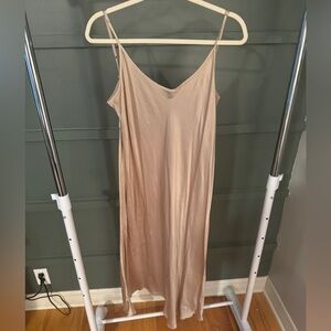 Johnny Was Tan Maxi Dress